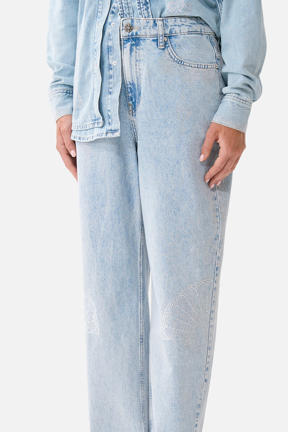 The CAMILLA milla girlfriend jean in Denim.
