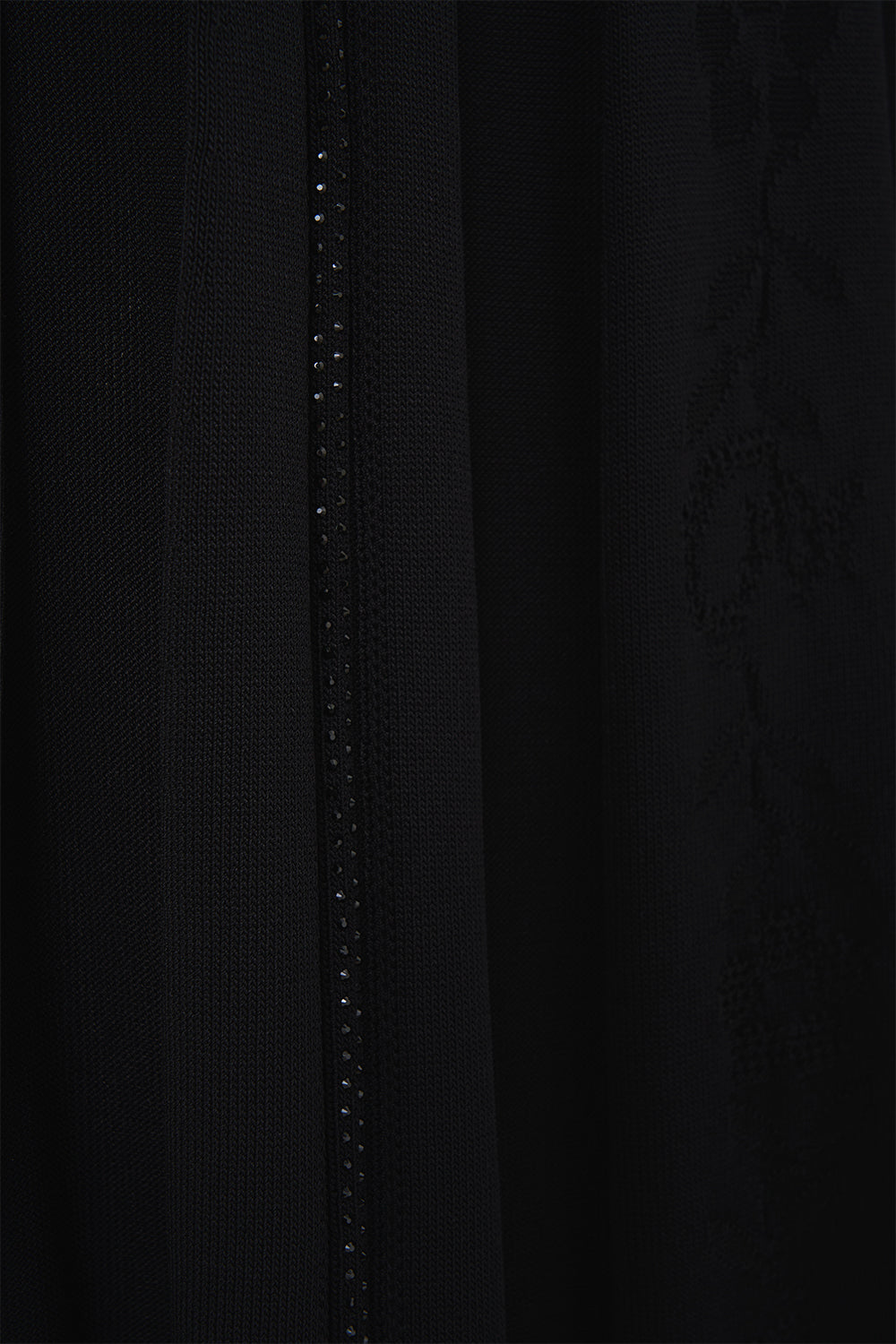 PLEATED KNIT SKIRT FLAMENCO FOLKLORE