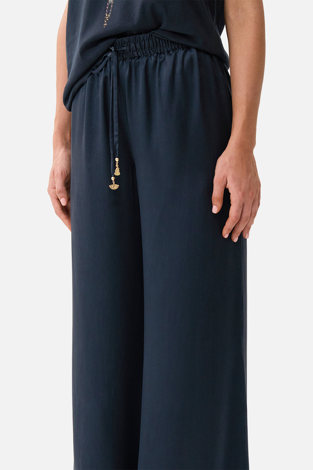 The CAMILLA lounge pant in our print Daughters of Duende.