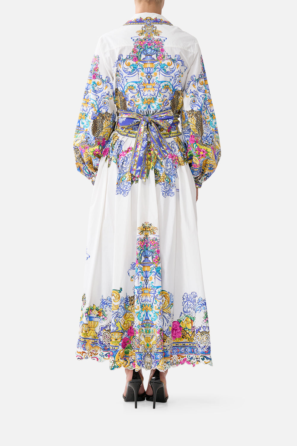 BELTED MIDI SKIRT MILLA IN SEVILLA