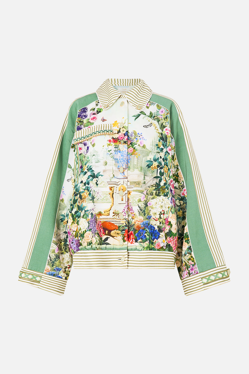 The CAMILLA BOXY BUTTON FRONT JACKET WITH POCKET DETAIL ART FOR THE EMPRESS