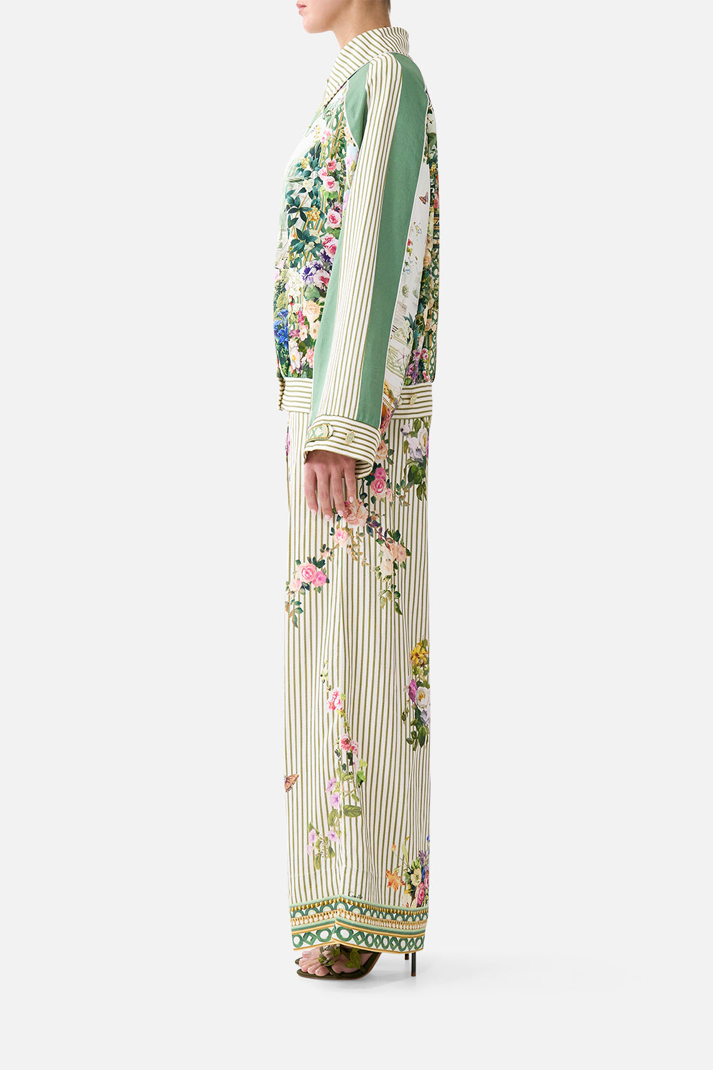 The CAMILLA BOXY BUTTON FRONT JACKET WITH POCKET DETAIL ART FOR THE EMPRESS