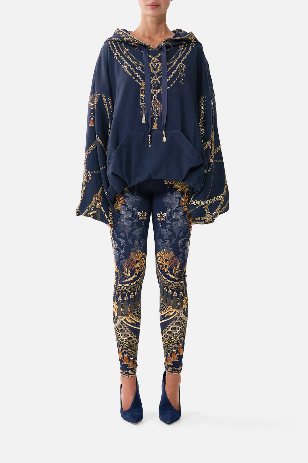 LEGGINGS CLOAKED IN BAROQUE