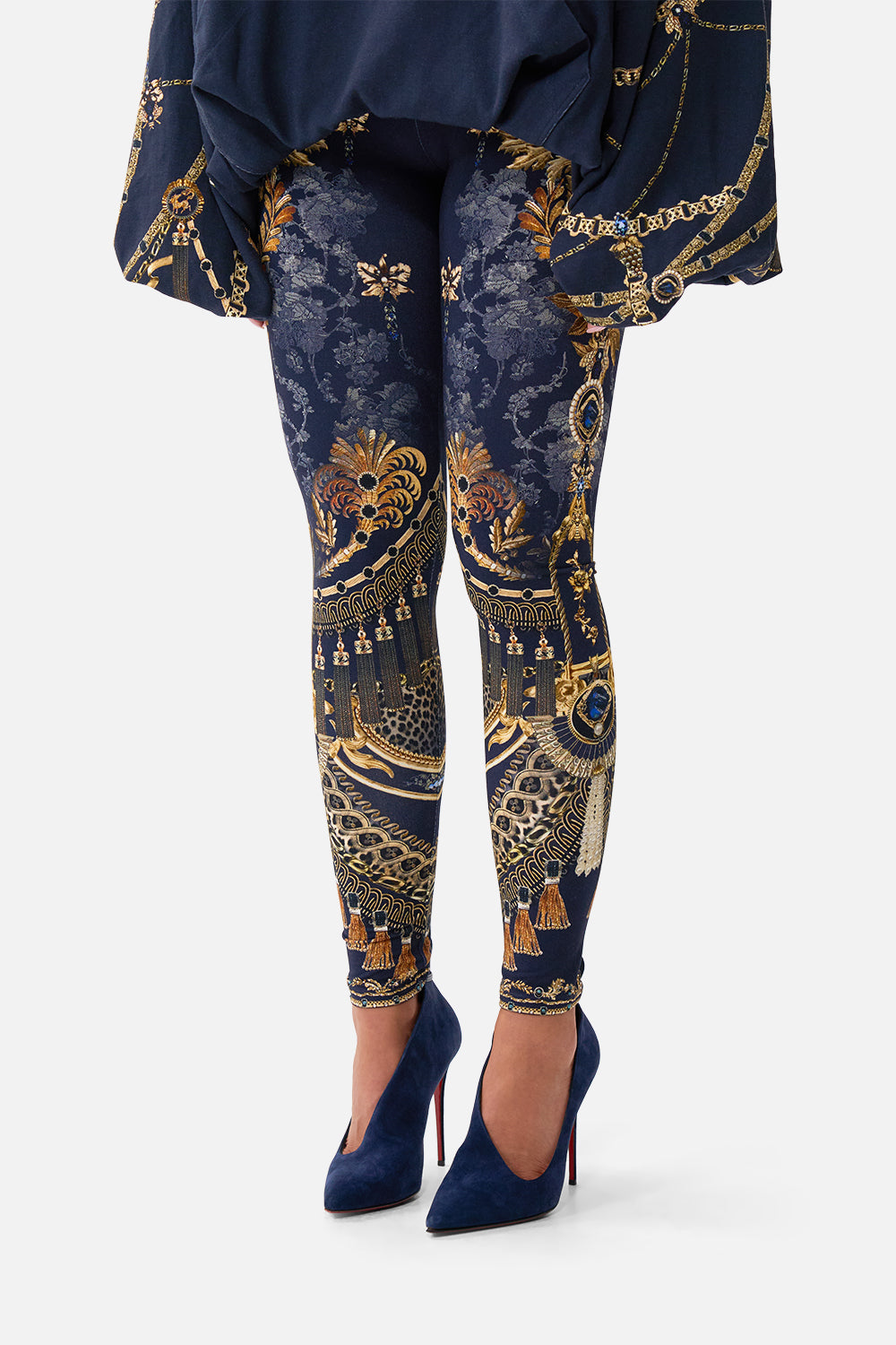 LEGGINGS CLOAKED IN BAROQUE