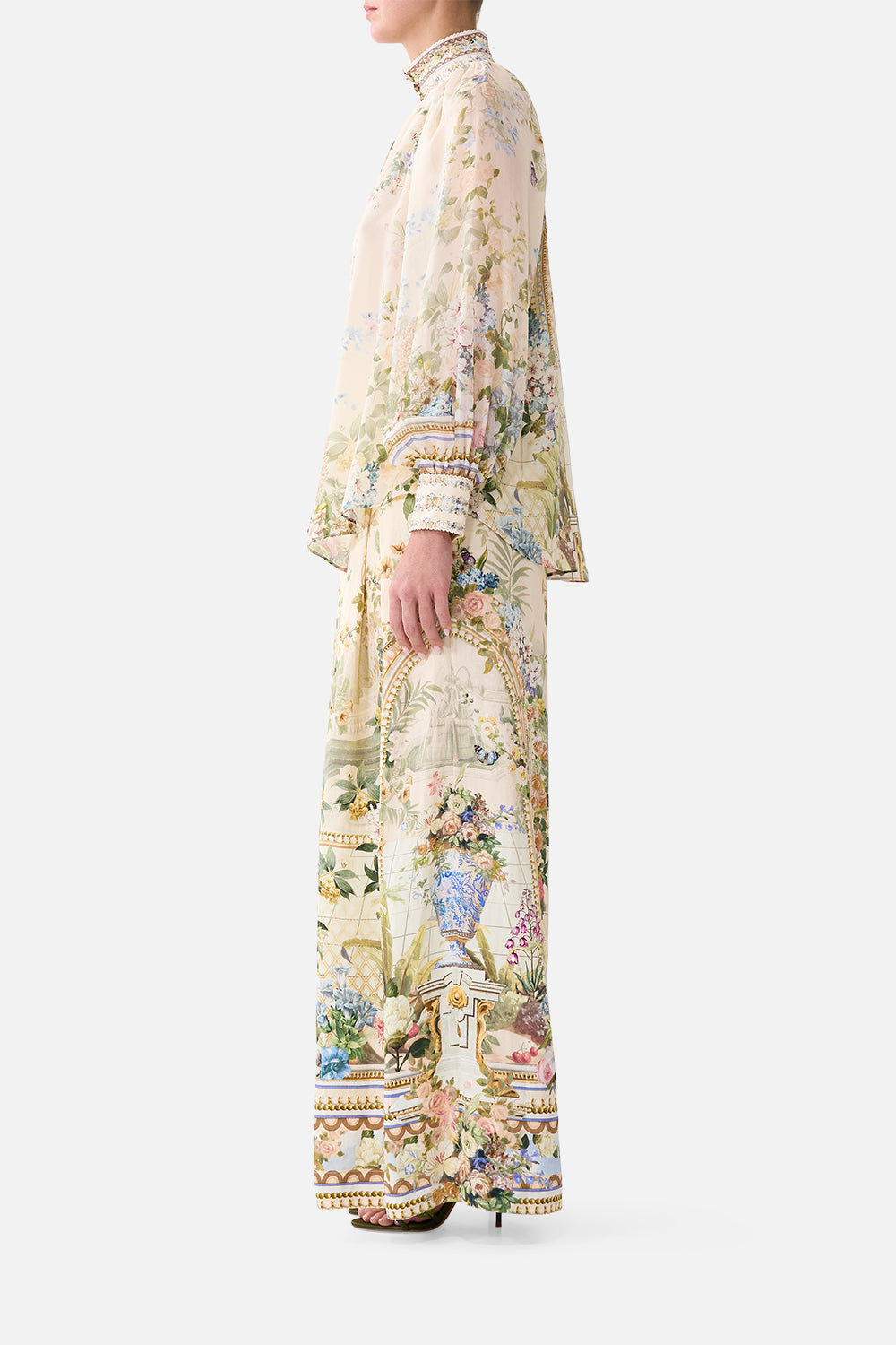 The CAMILLA RAGLAN BUTTON UP SHIRT MIDSUMMER MASTERPIECE