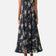 CORSET DRESS WITH LONG FLARED SKIRT