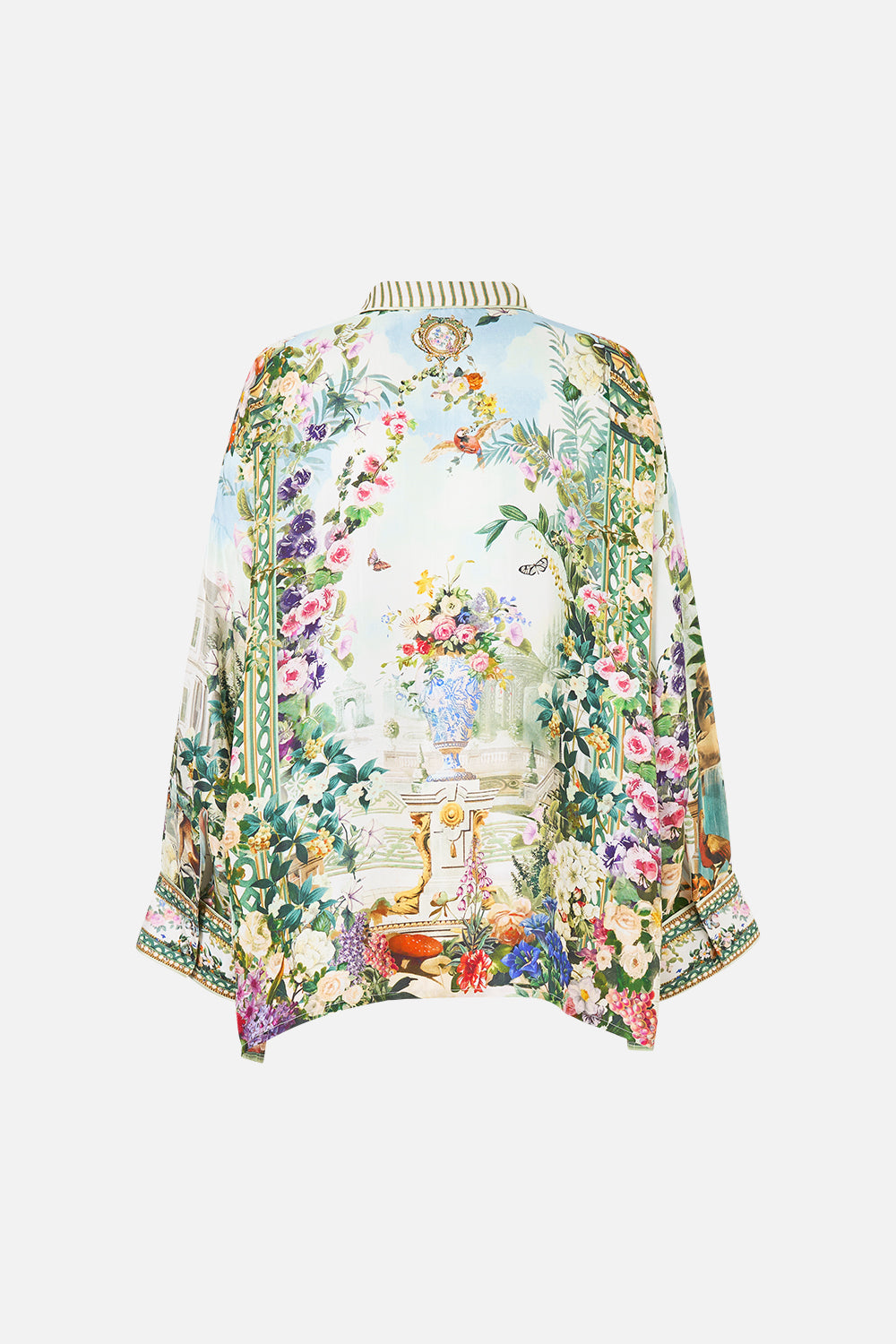 The CAMILLA RELAXED COLLARED SHIRT WITH POCKET ART FOR THE EMPRESS