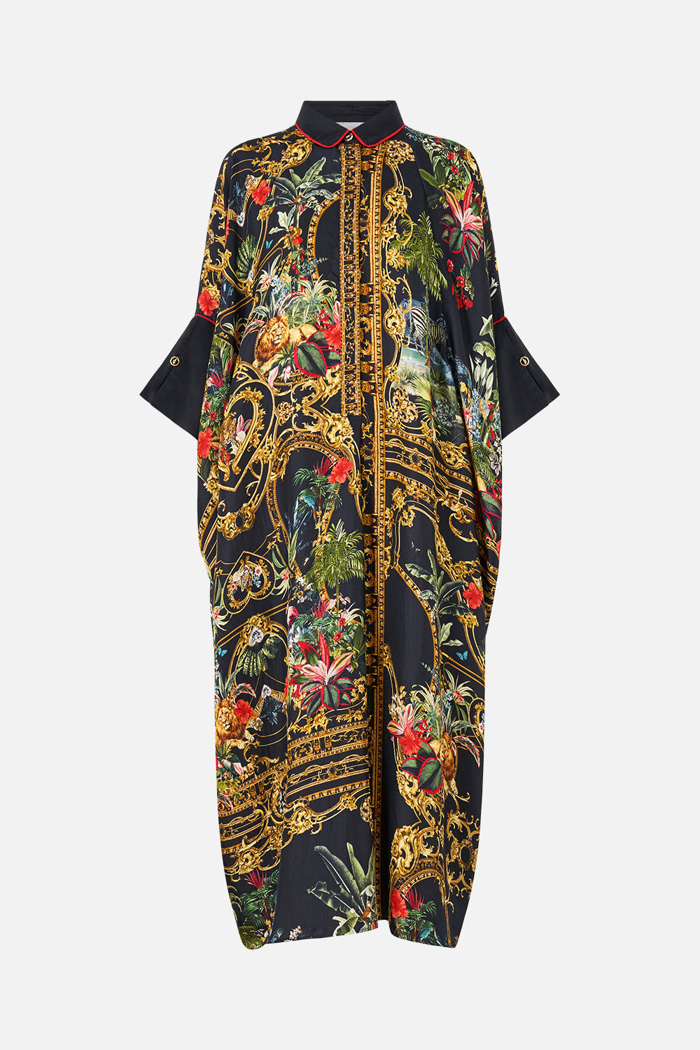 The CAMILLA Batwing Kaftan Palace Zoology in our Palace Zoology print.