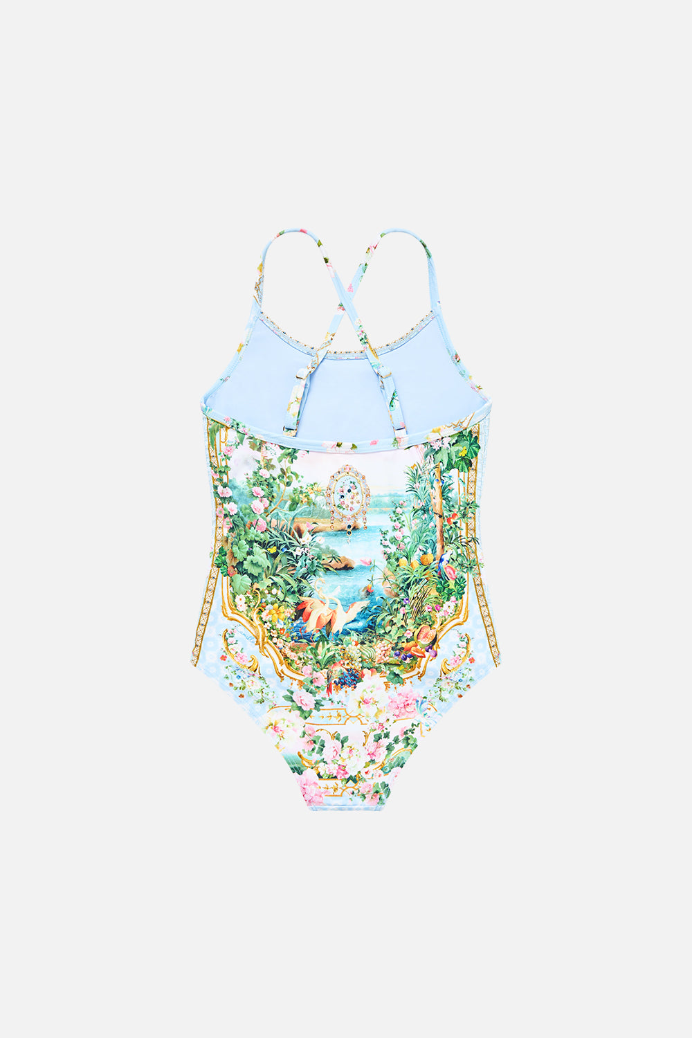 The CAMILLA KIDS ROUND NECK ONE PIECE SISI SOCIETY