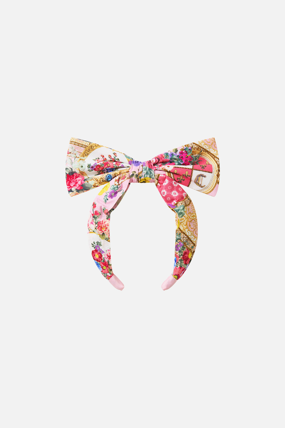 The CAMILLA KIDS HEADBAND W LARGE BOW SHE’S NO WALLFLOWERSHE’S NO WALLFLOWER