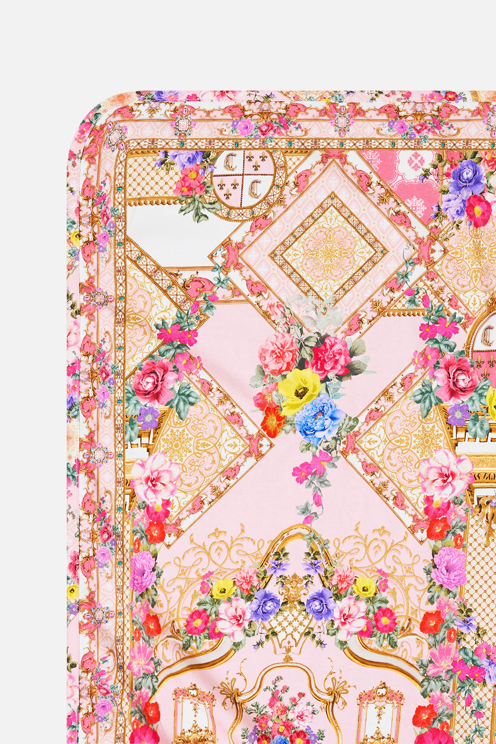 The CAMILLA BABIES SQUARE BLANKET SHE’S NO WALLFLOWER