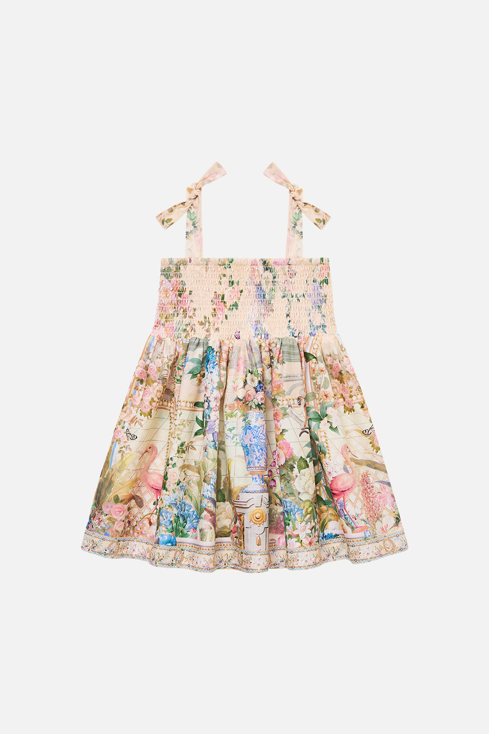 The CAMILLA BABIES SHIRRED DRESS W TIE SHOULDER MIDSUMMER MASTERPIECEMIDSUMMER MASTERPIECE