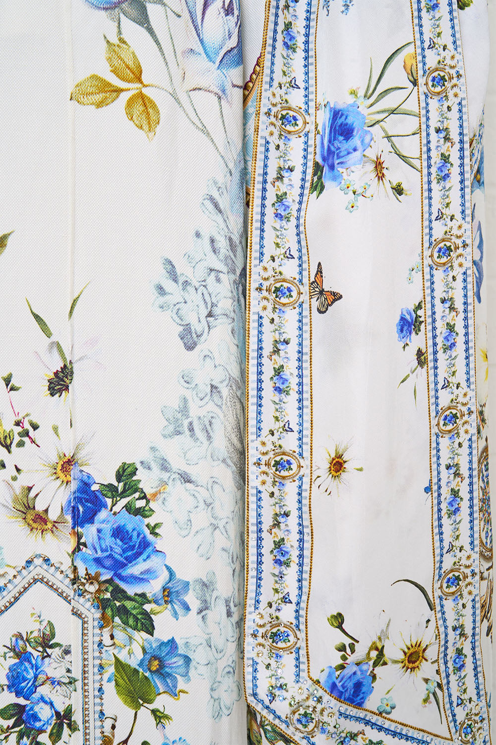 The CAMILLA SCARF BELT WIDE LEG PANT DANDELION SKIES