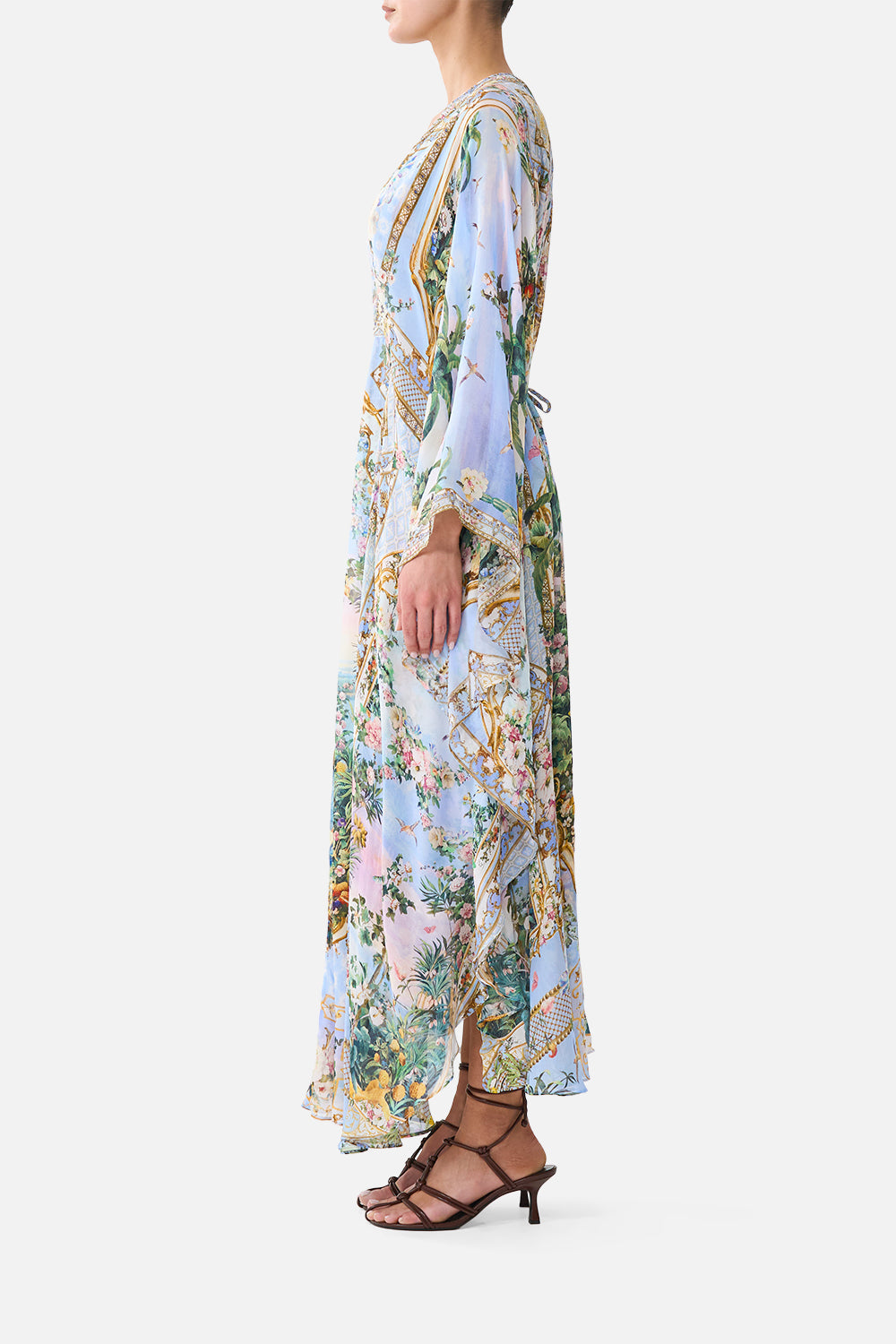 LONG KAFTAN WITH WAIST DETAIL SISI SOCIETY