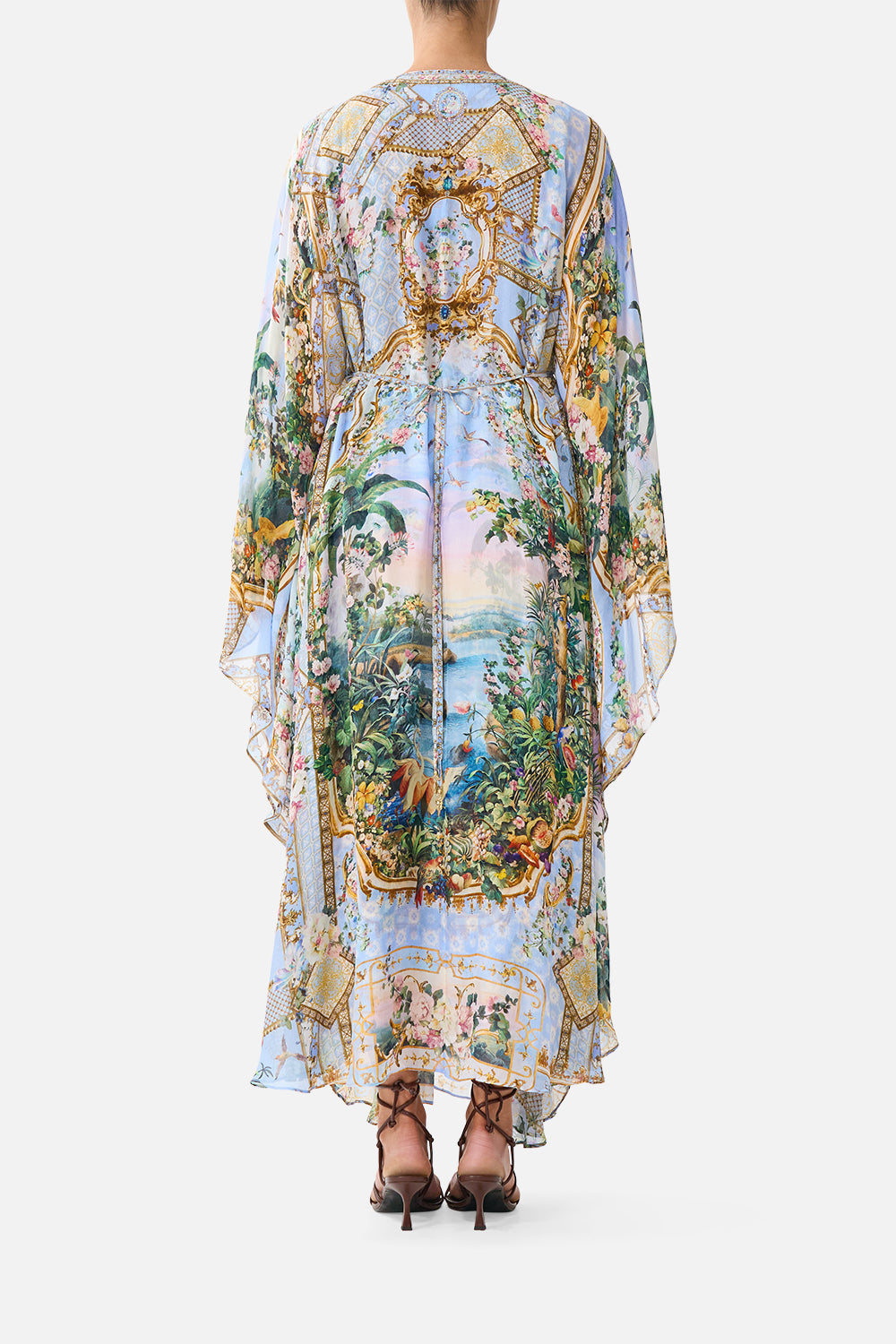 LONG KAFTAN WITH WAIST DETAIL SISI SOCIETY