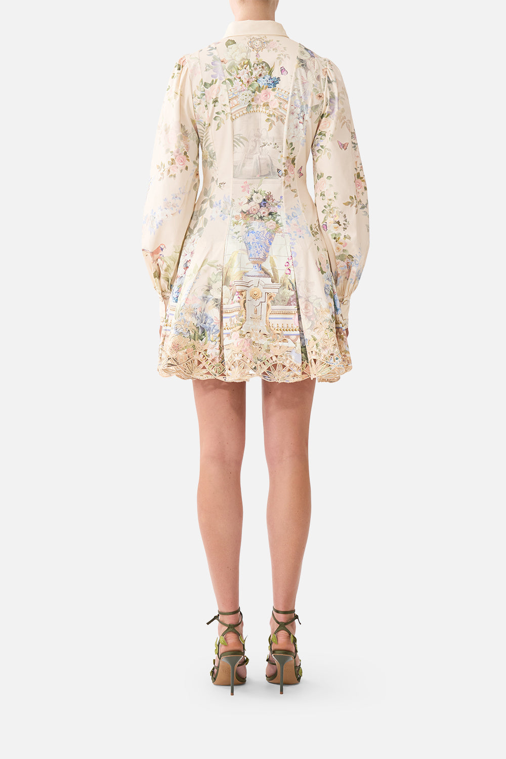 The CAMILLA SHORT BUTTON FRONT SHIRT DRESS MIDSUMMER MASTERPIECE