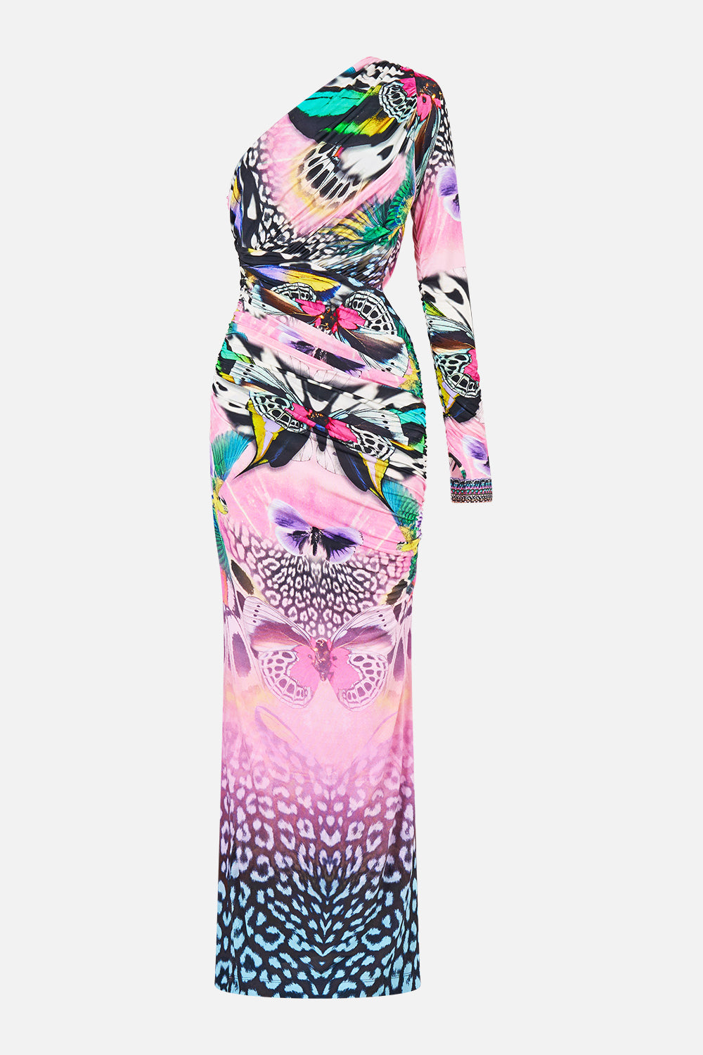 The CAMILLA ONE SHOULDER JERSEY CUT OUT DRESS MILLAMORPHOSIS
