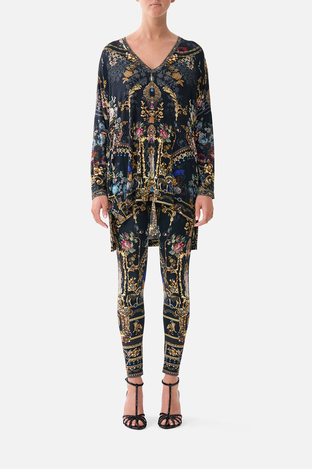The CAMILLA LEGGINGS NIGHT GARDENNIGHT GARDEN