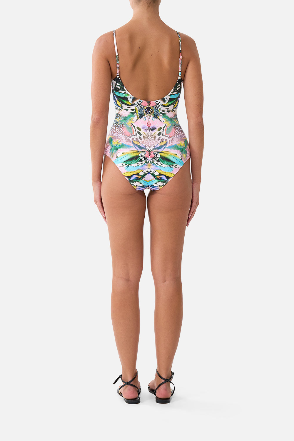 SCOOP NECK ONE PIECE W SCOOP BACK MILLAMORPHOSIS