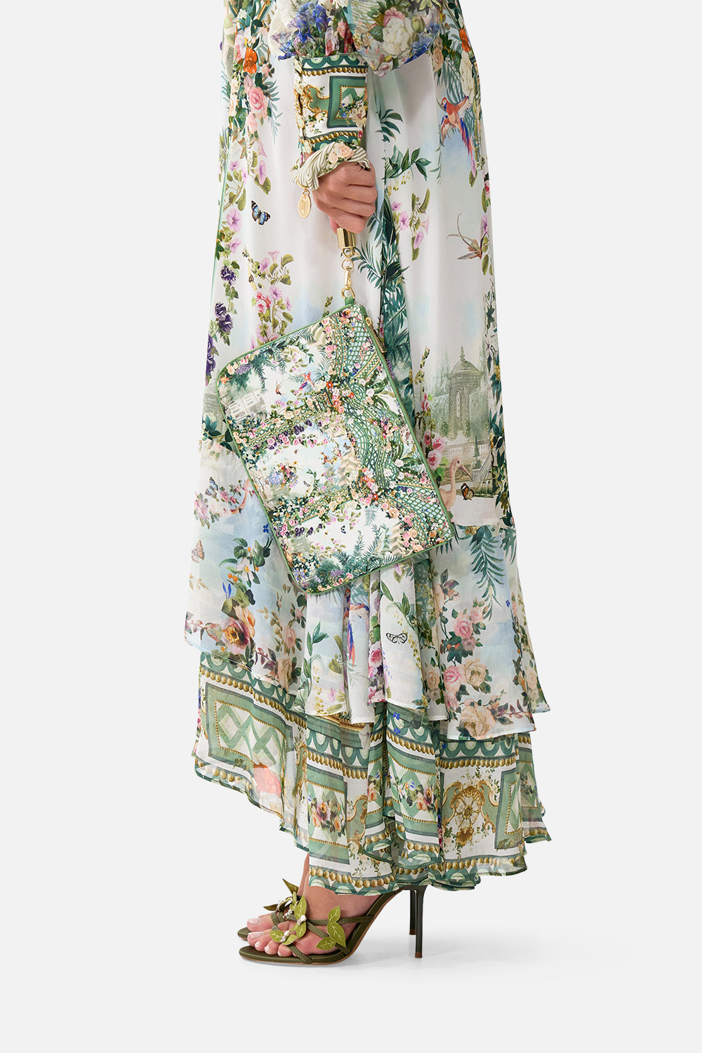 The CAMILLA SCARF CLUTCH ART FOR THE EMPRESS