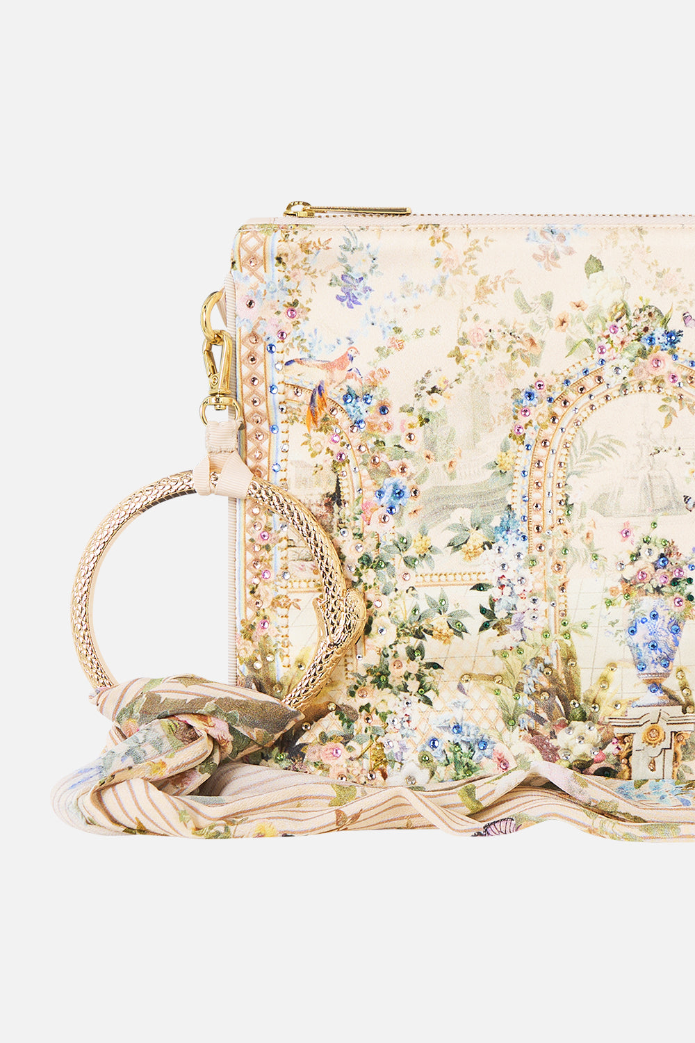 The CAMILLA RING SCARF CLUTCH MIDSUMMER MASTERPIECE