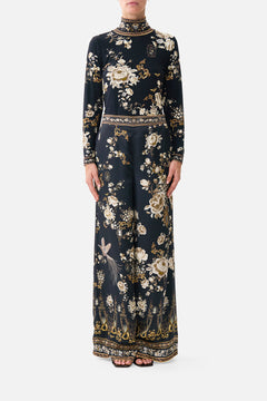 STRAIGHT LEG RELAXED TROUSER FLAMENCO FOLKLORE