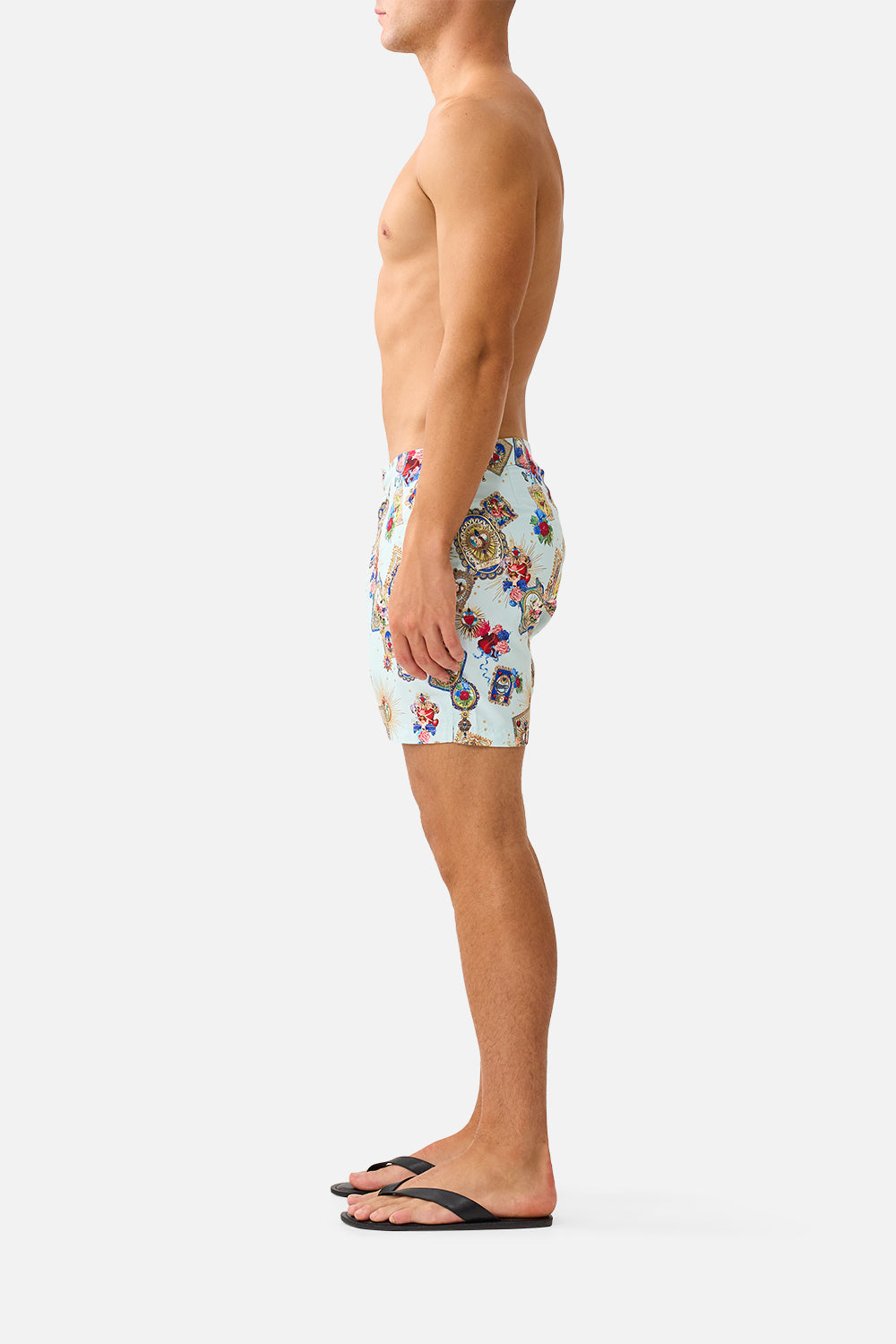 MID LENGTH BOARDSHORT WITH FIXED WAIST VERSES IN VINTAGE