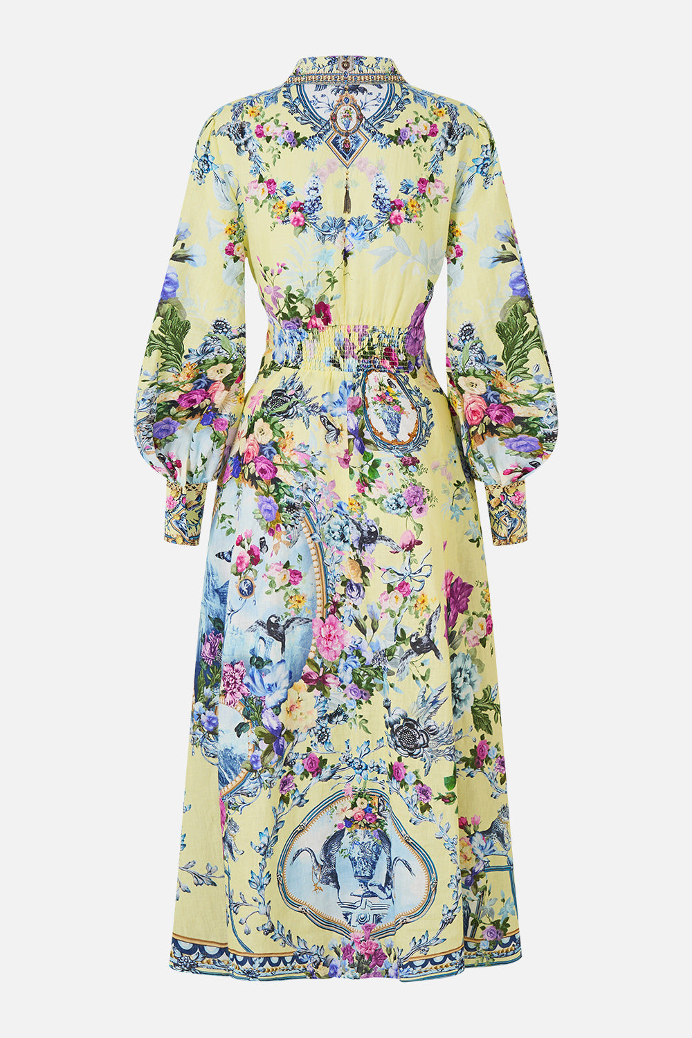 The CAMILLA WAIST TIE SHIRT DRESS CHINOISERIE CHILD