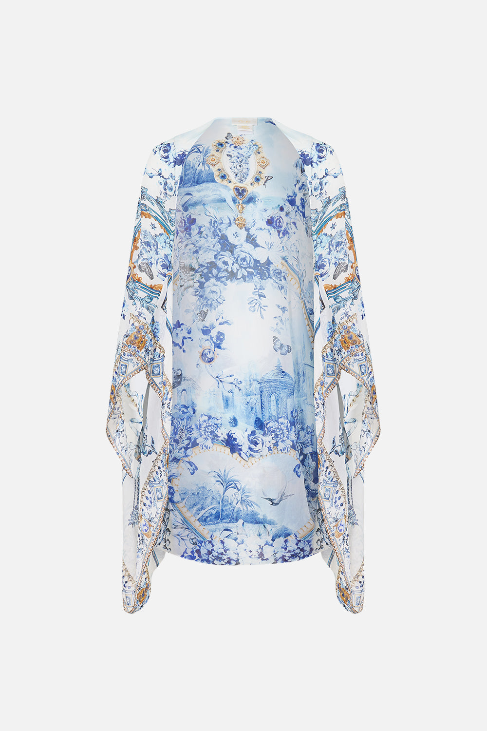 SILK CHIFFON SHRUG THE PORCELAIN PARLOUR