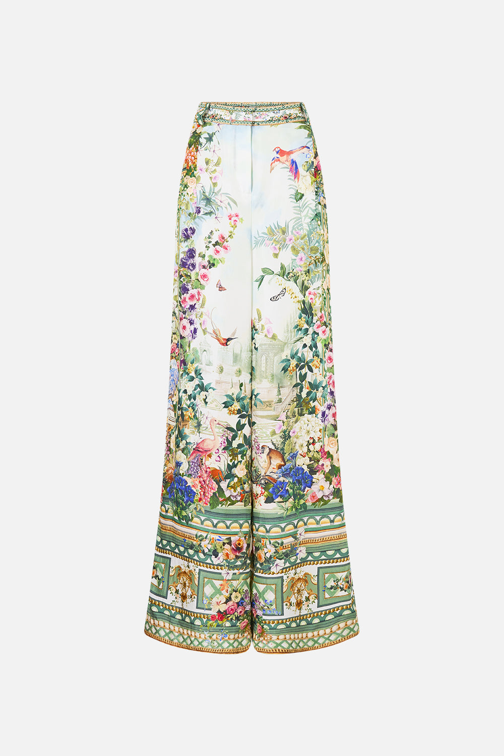 The CAMILLA WIDE LEG WAISTED PANT ART FOR THE EMPRESS
