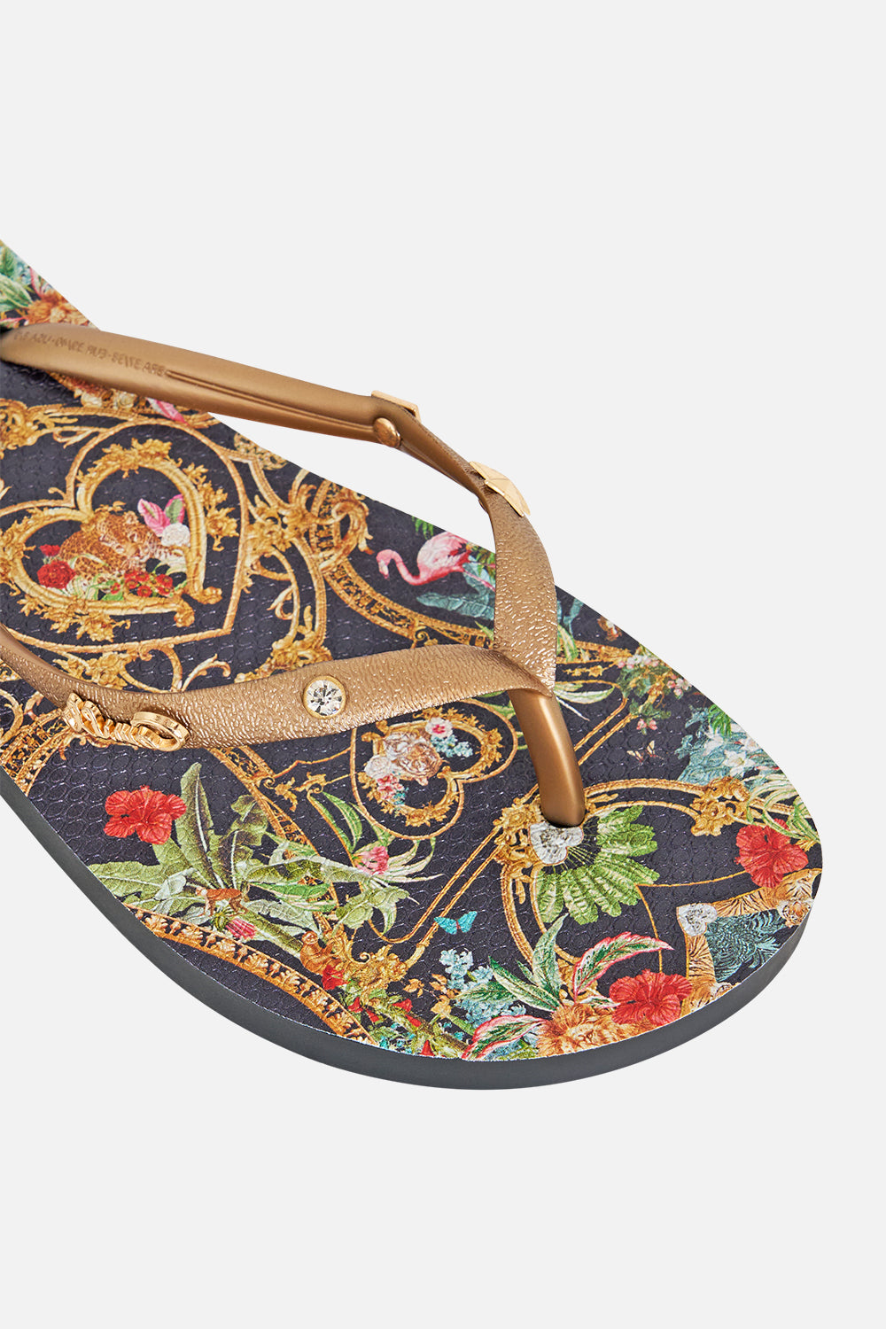 The CAMILLA THONGS PALACE ZOOLOGY in our  print.