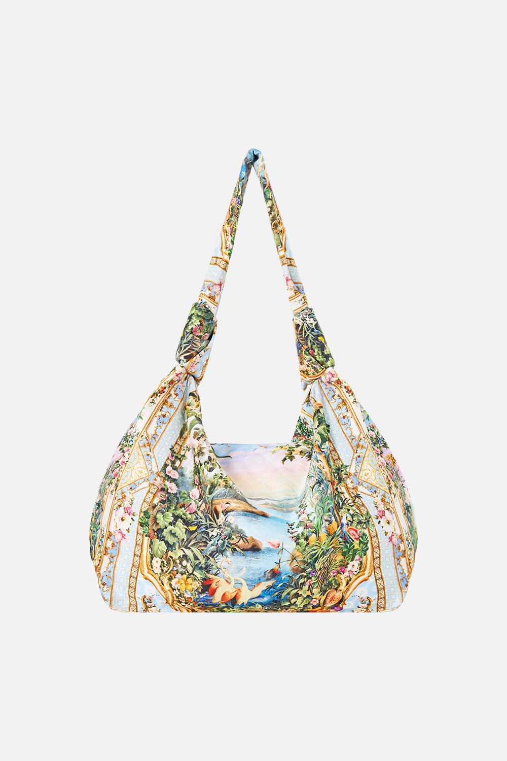 The CAMILLA SLOUCH SHOULDER BAG WITH KNOT DETAILS SISI SOCIETY