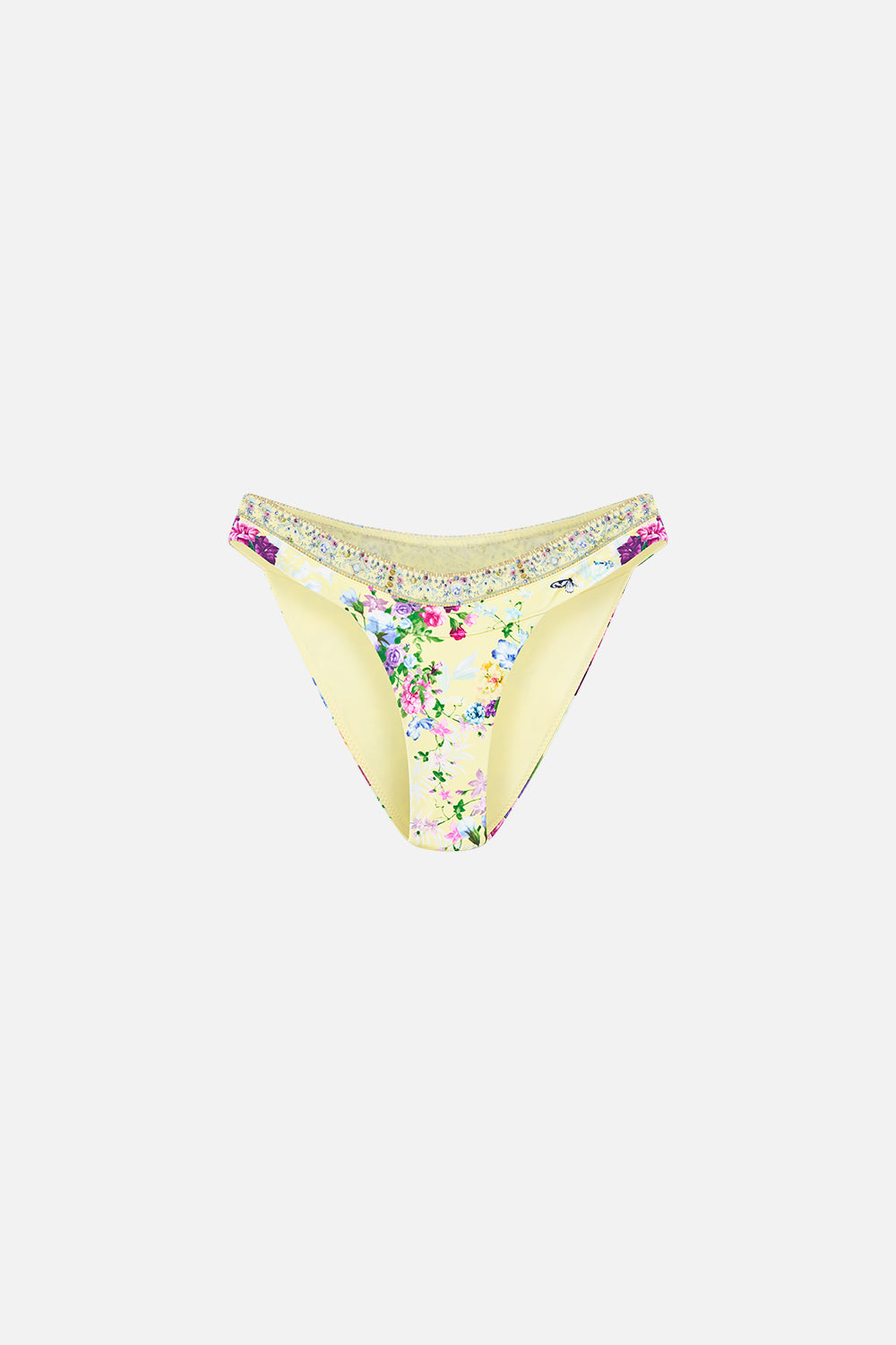 The CAMILLA DIPPED WAIST PANELLED BIKINI BOTTOM CHINOISERIE CHILD