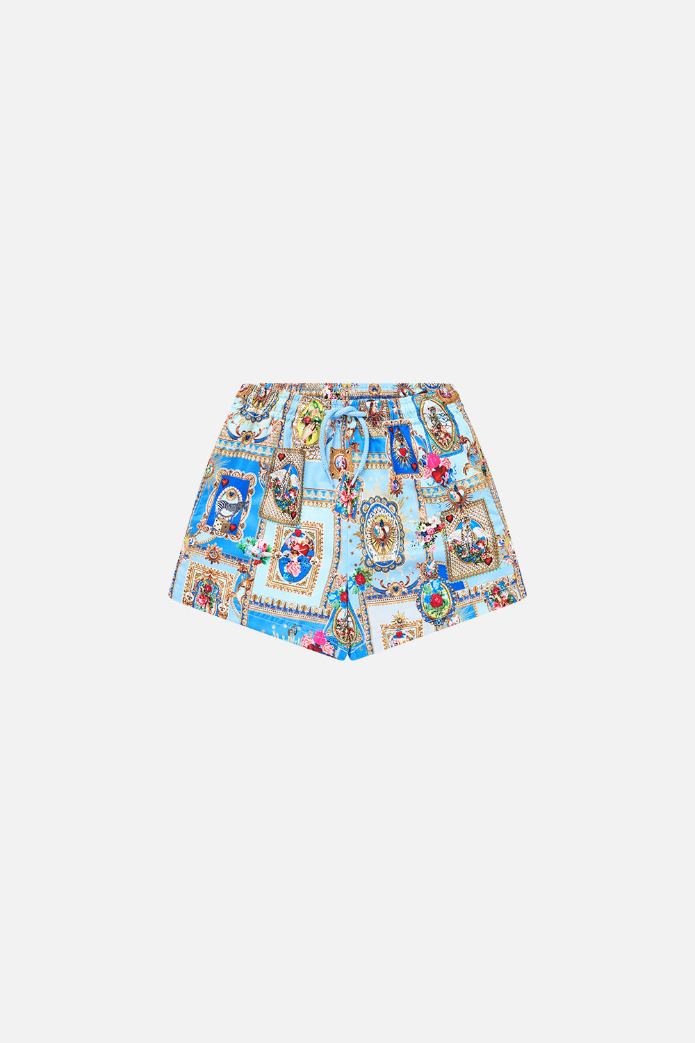 The CAMILLA BOYS MID LENGTH BOARDSHORT WITH ELASTIC WAIST VERSES IN VINTAGEVERSES IN VINTAGE