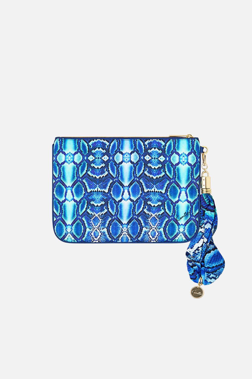 SCARF CLUTCH THE SAPPHIRE SERPENT