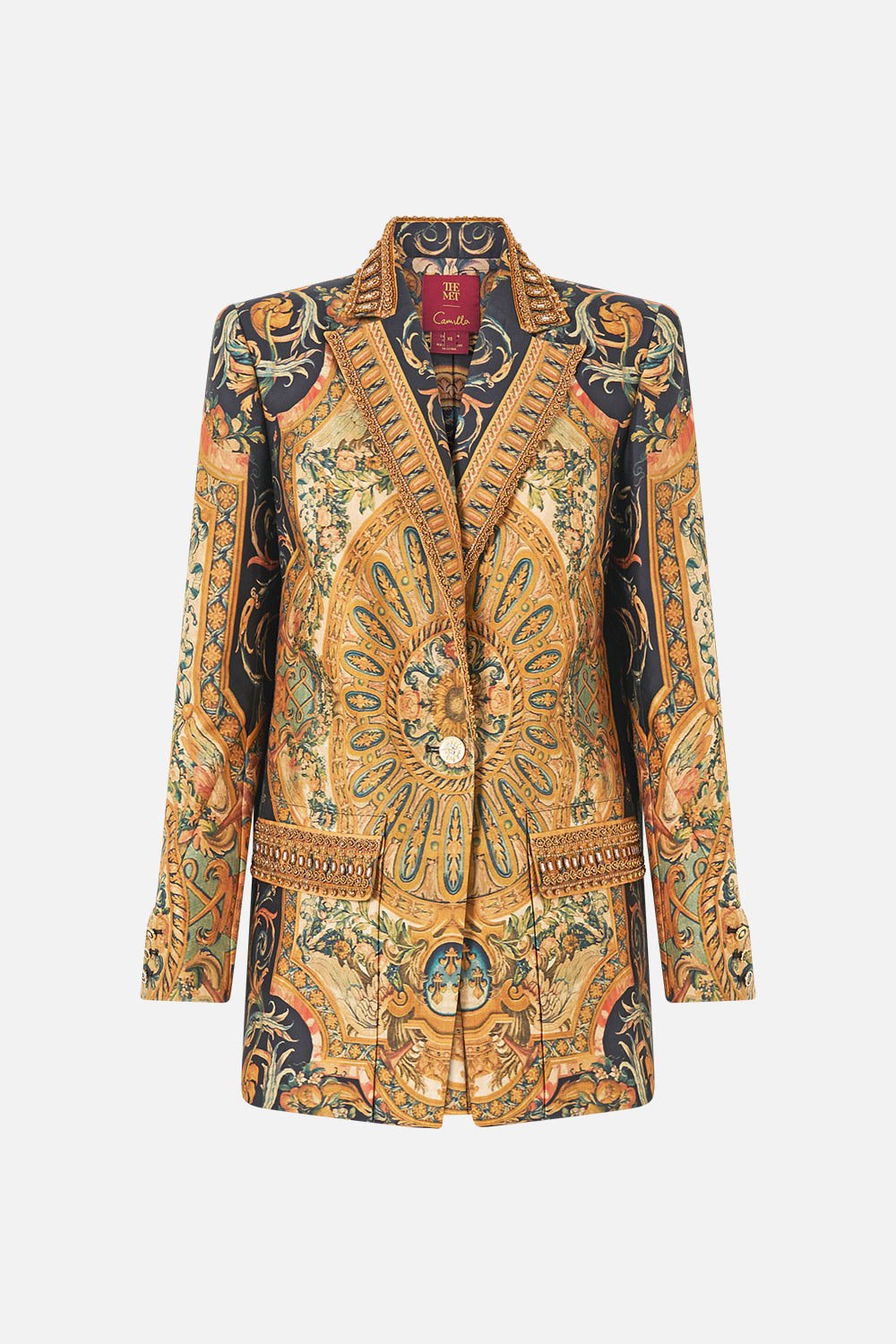 JACKET WITH POCKET DETAIL MUSEUM MEMOIRS