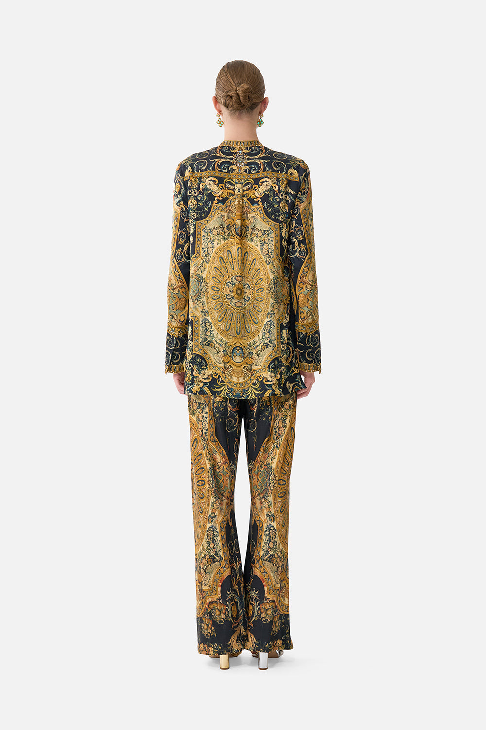 BIAS CUT DRAWSTRING PANT MUSEUM MEMOIRS