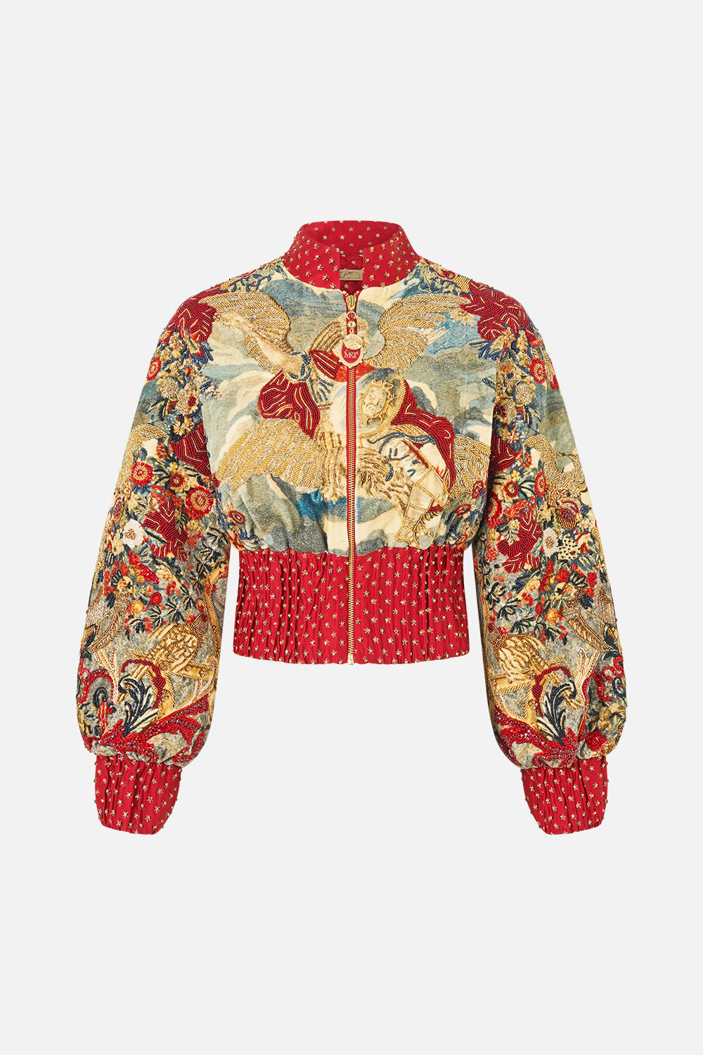 CROPPED BOMBER JACKET MEET ME AT THE MET