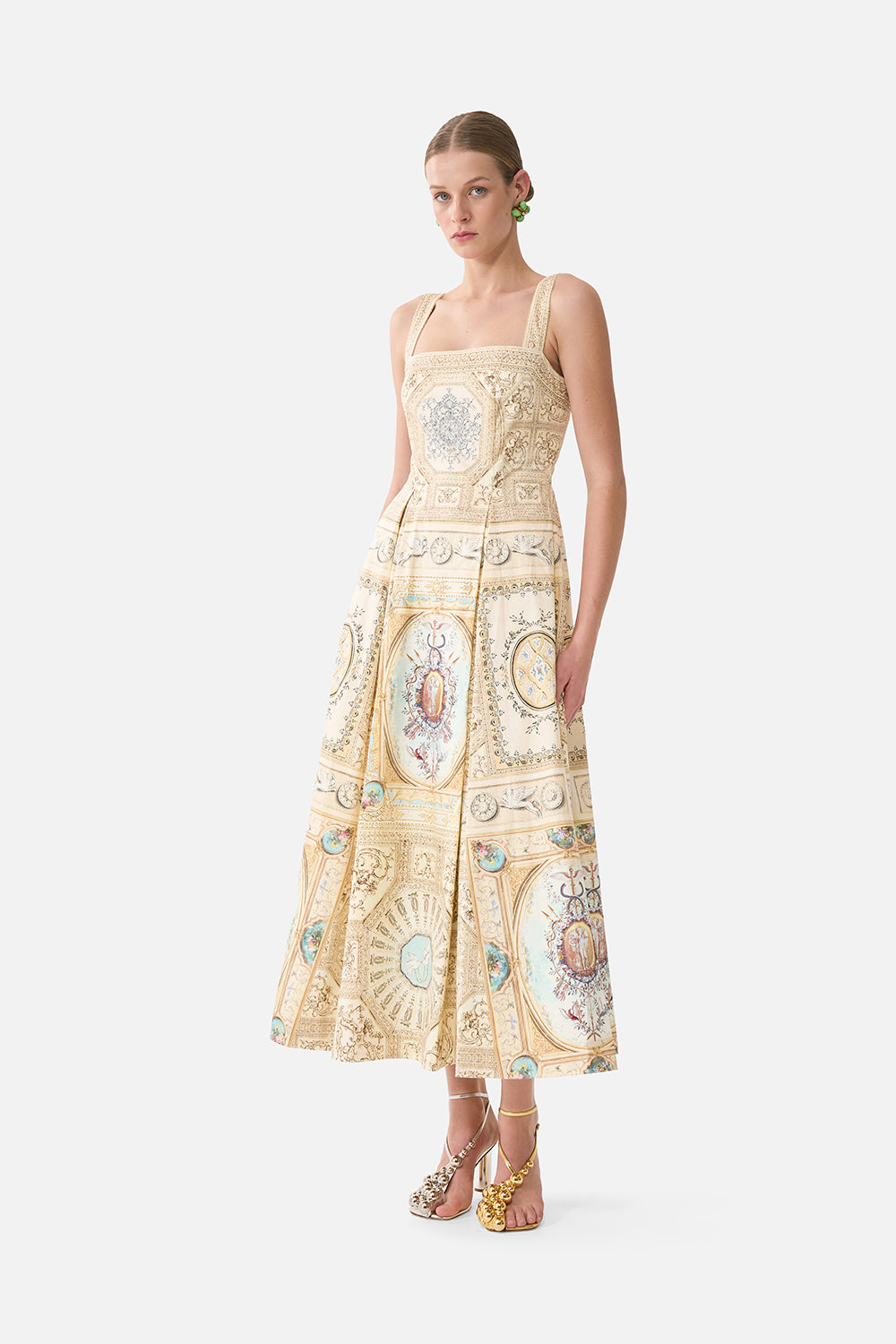 LONG FIT AND FLARE DRESS A BELOVED BOUDOIR