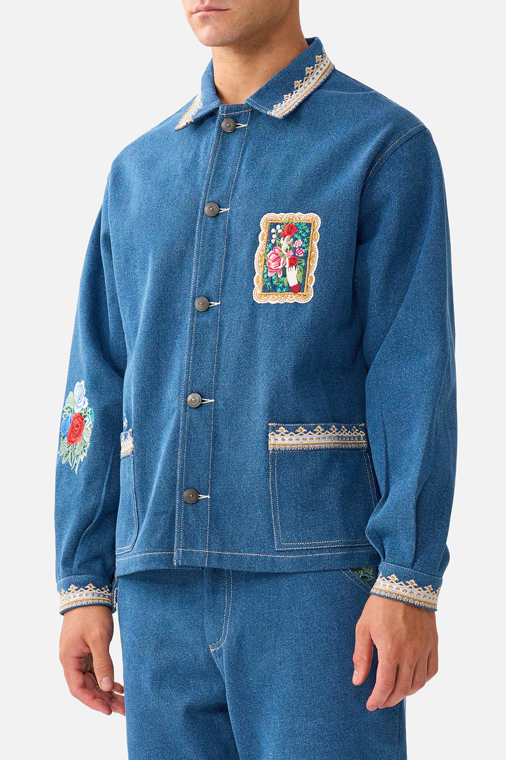 The CAMILLA CHORE JACKET VERSES IN VINTAGE