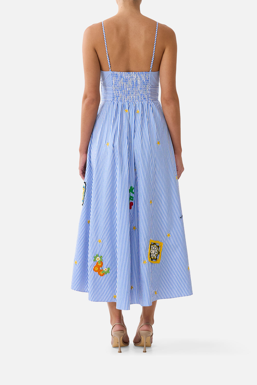WAISTBAND DRESS WITH TIE DETAIL MAGIC OF THE MERCADO