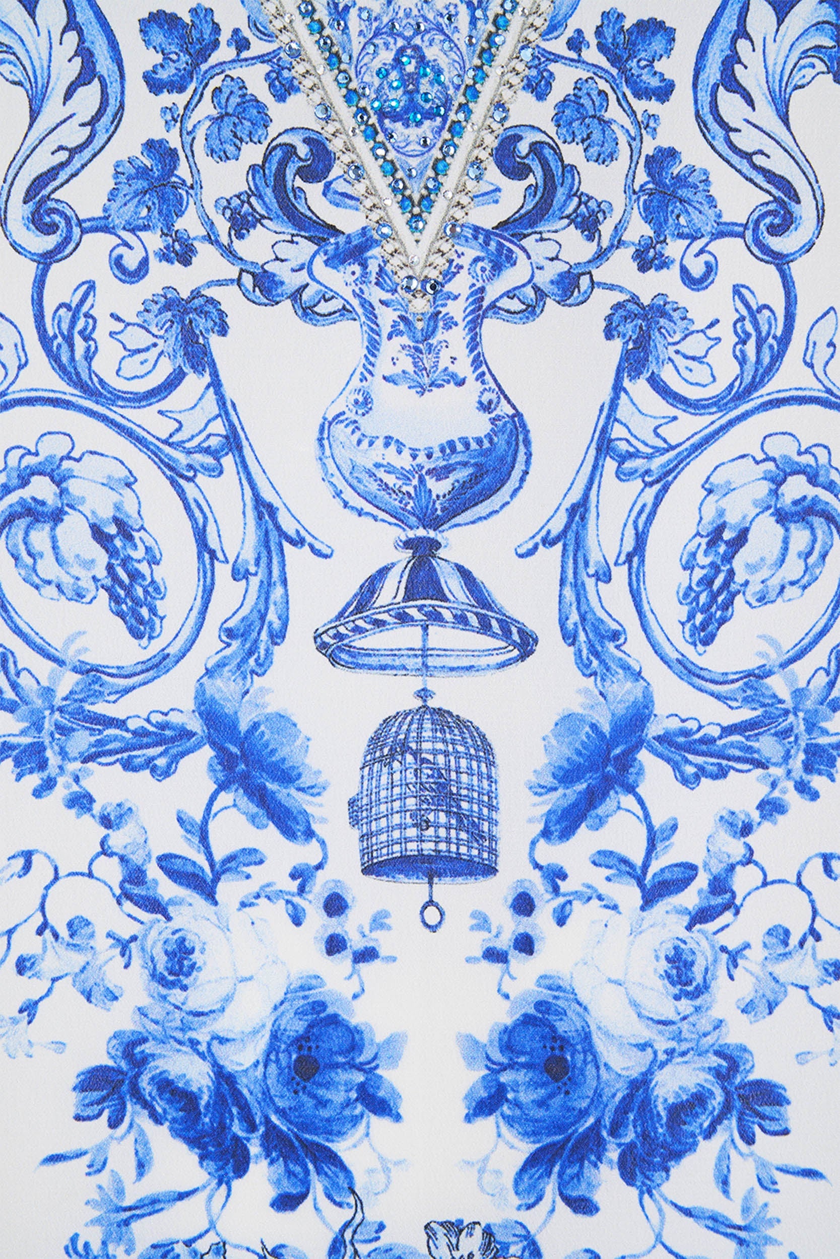 V NECK CAMI CERAMIC PANORAMIC