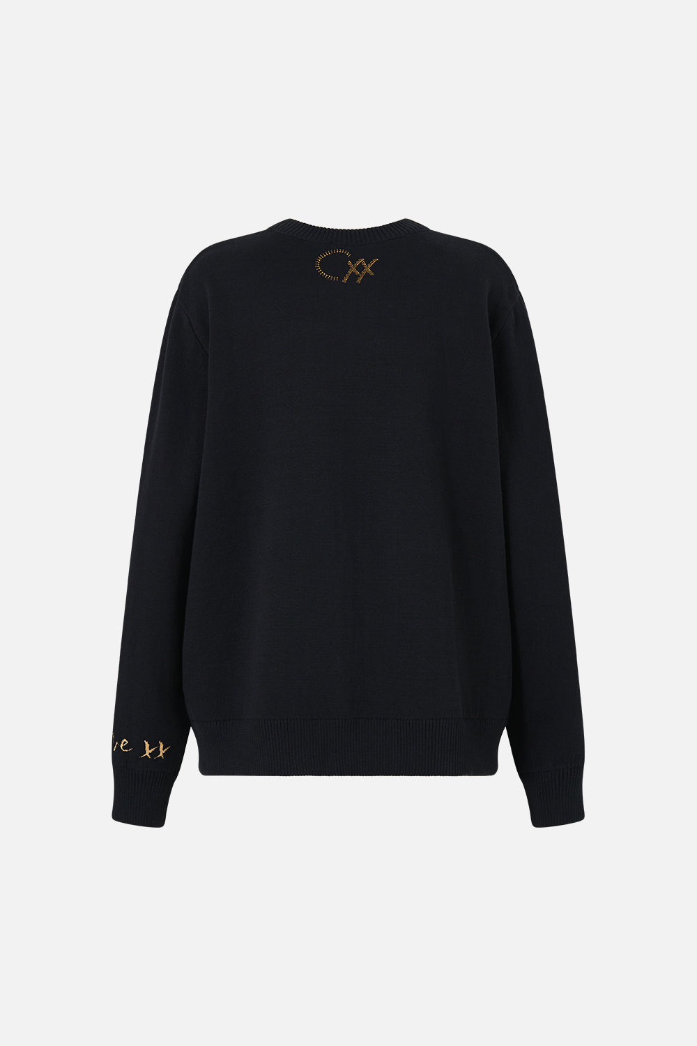 The CAMILLA RELAXED CREW NECK JUMPER FIESTA, SIESTA, REPEAT in our  print.