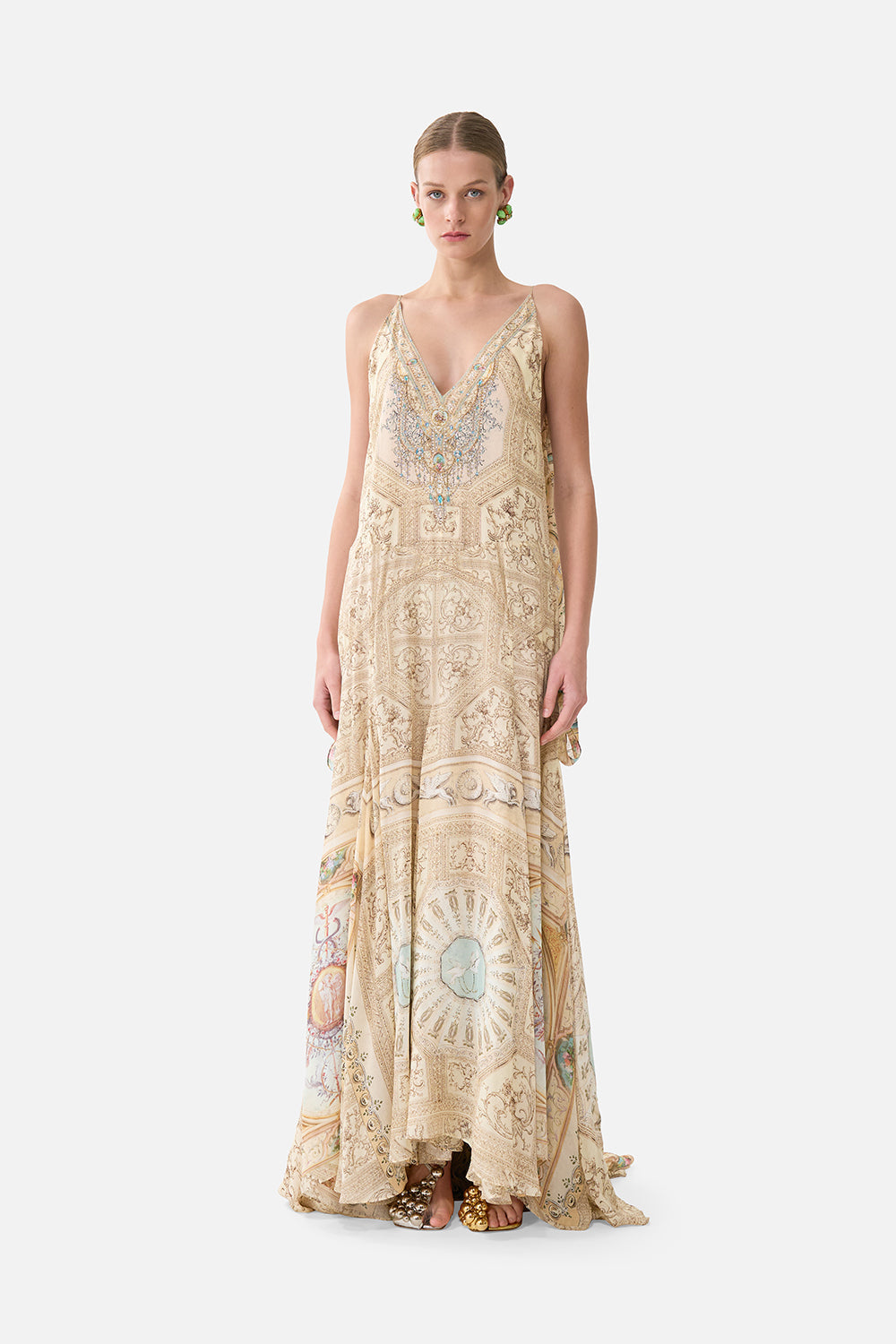 GOWN WITH DRAPED OPEN BACK A BELOVED BOUDOIR