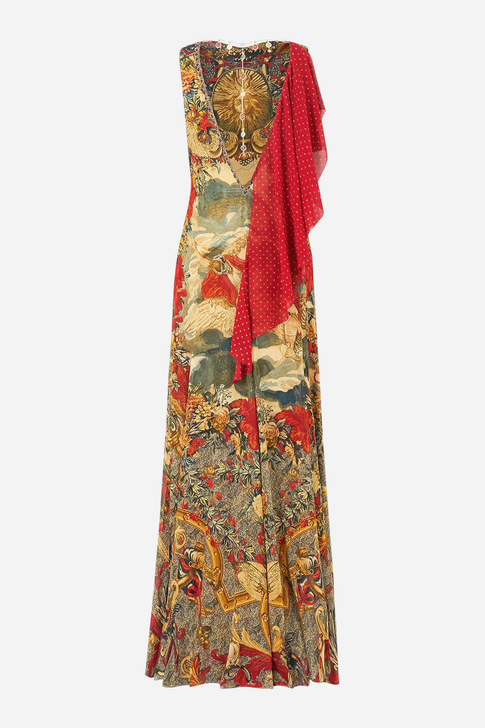 OPEN BACK GOWN WITH FRONT SPLIT MEET ME AT THE MET