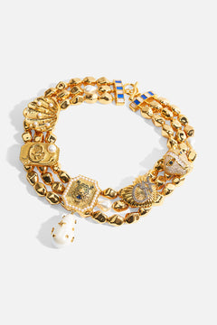 A SPANISH STATEMENT NECKLACE GOLD