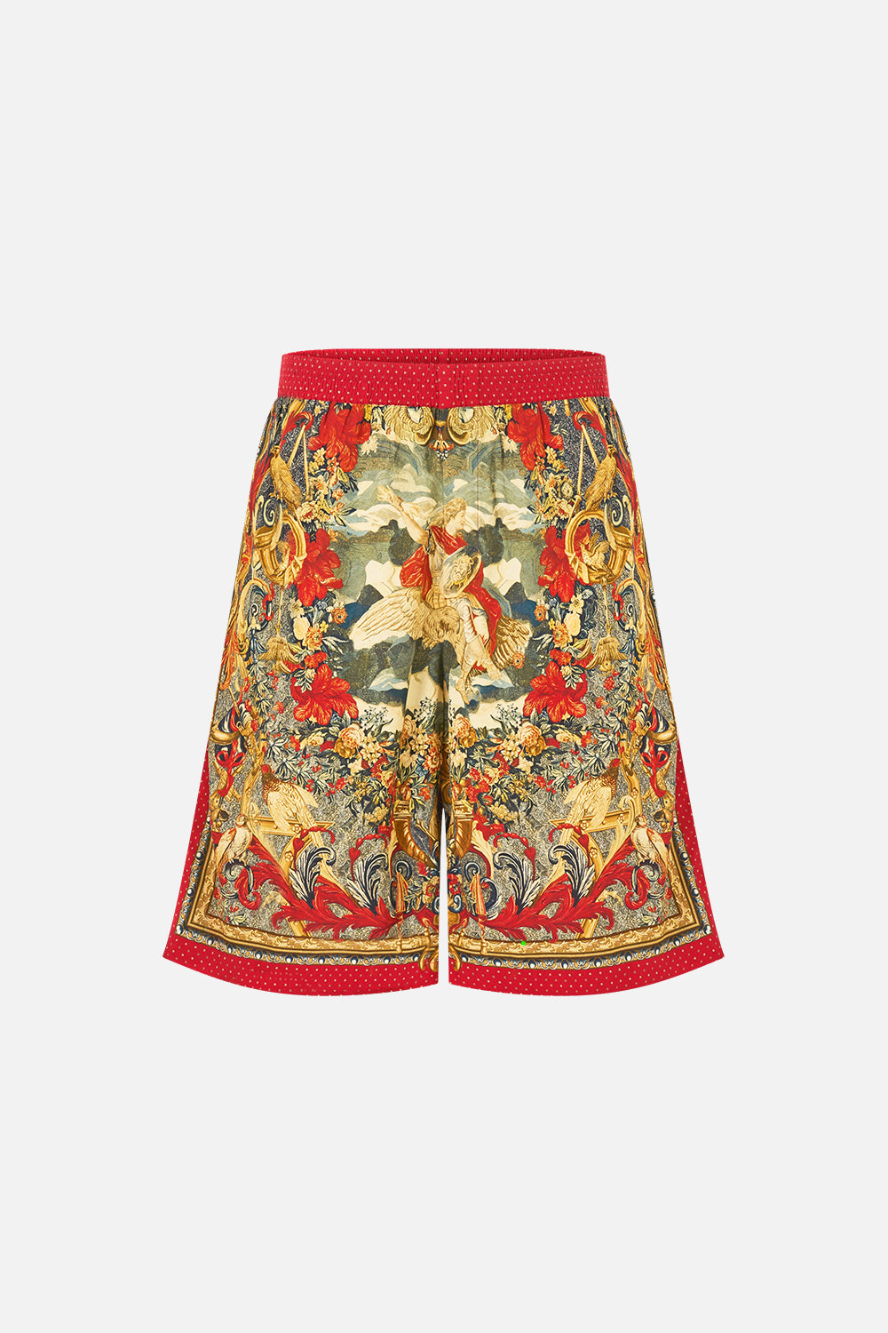 BAGGY LONG WALK SHORT WITH ELASTIC WAIST MEET ME AT THE MET