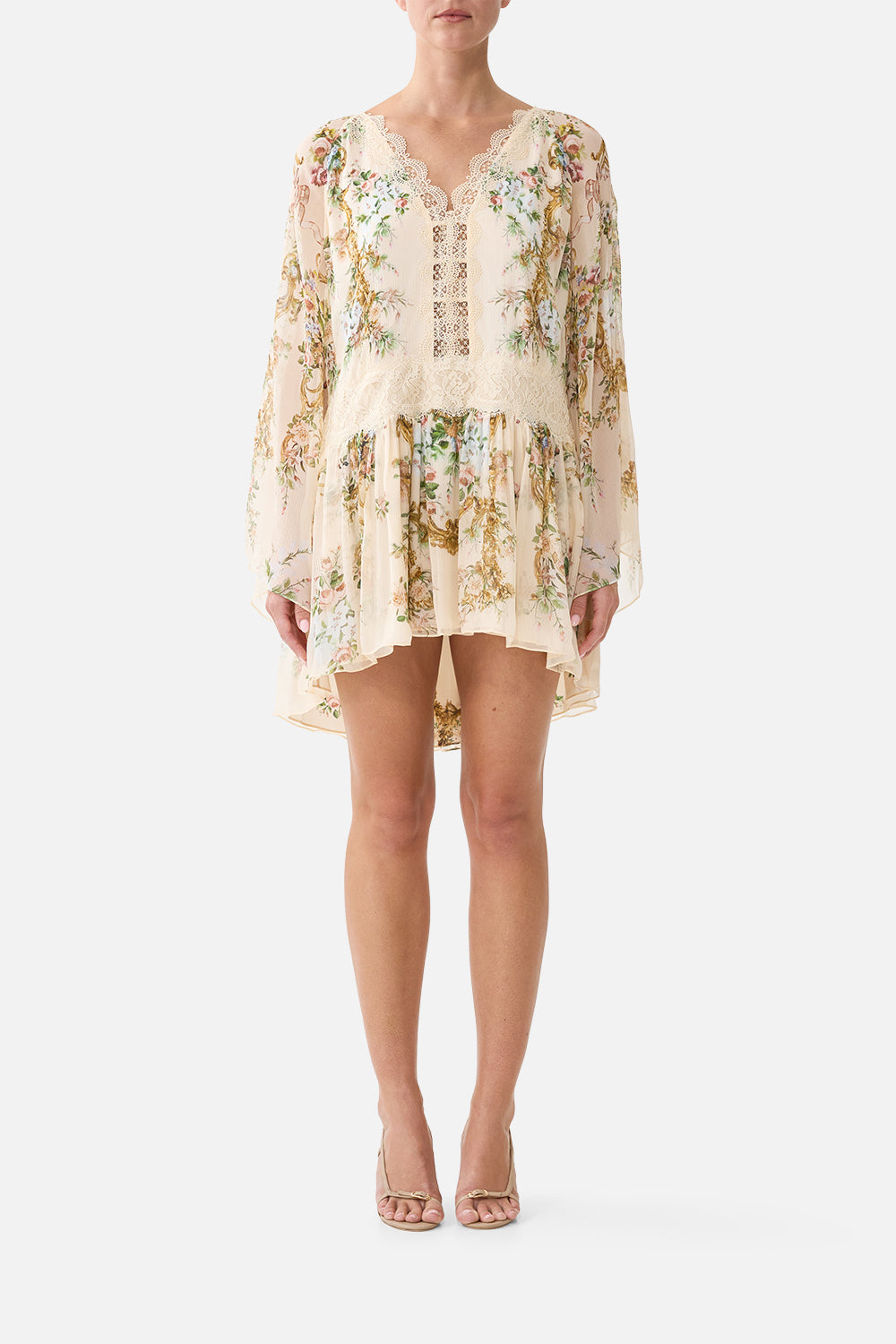 RELAXED SHORT DRESS WITH DROPPED WAIST A CERTAIN JE NE SAIS QUOI