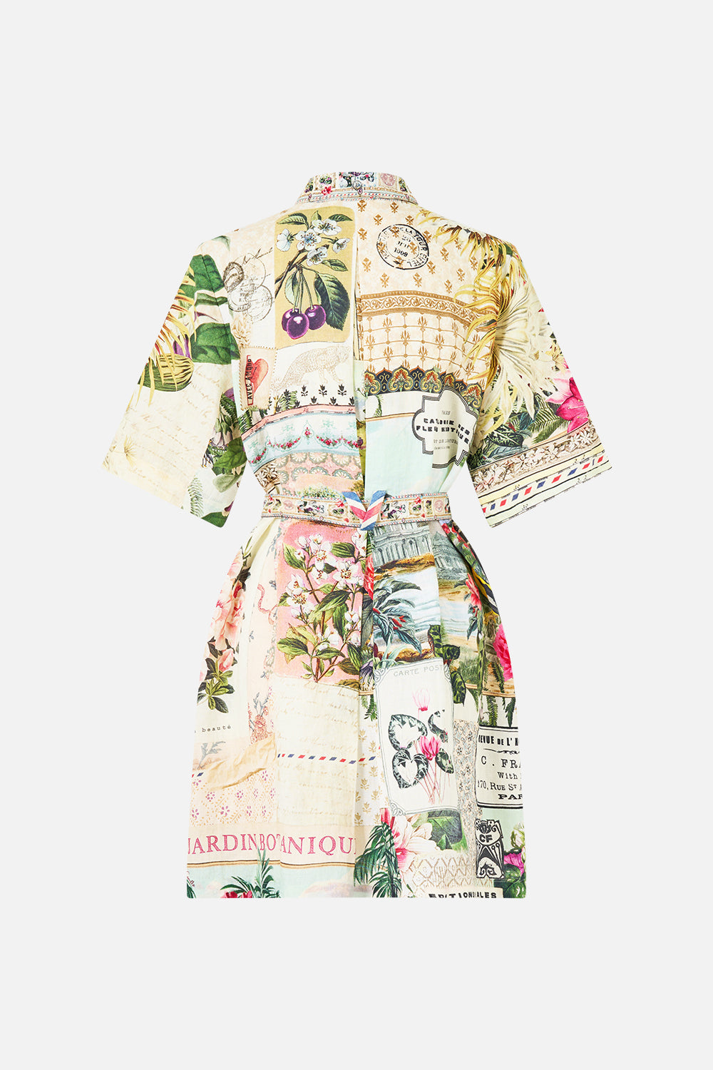 SHORT SHIRT DRESS LA BELLE BOTANIQUE