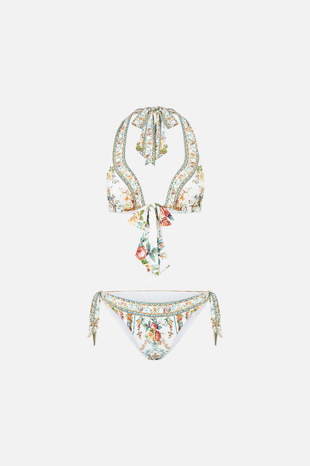 SOFT THICK TIE TRI BIKINI SET BALLAD OF THE BIBLIOTHÈQUE